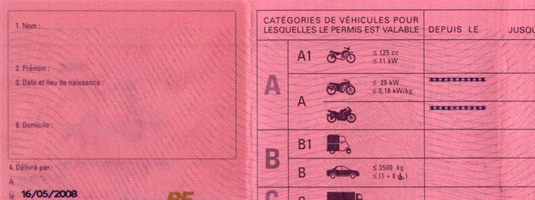 Permis de conduire