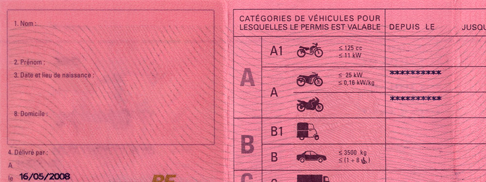 Permis de conduire