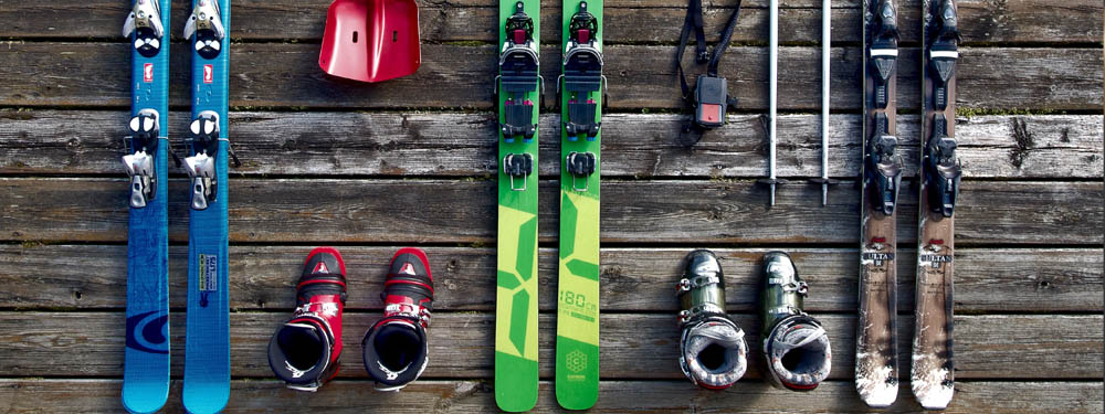 photo de matériel de ski