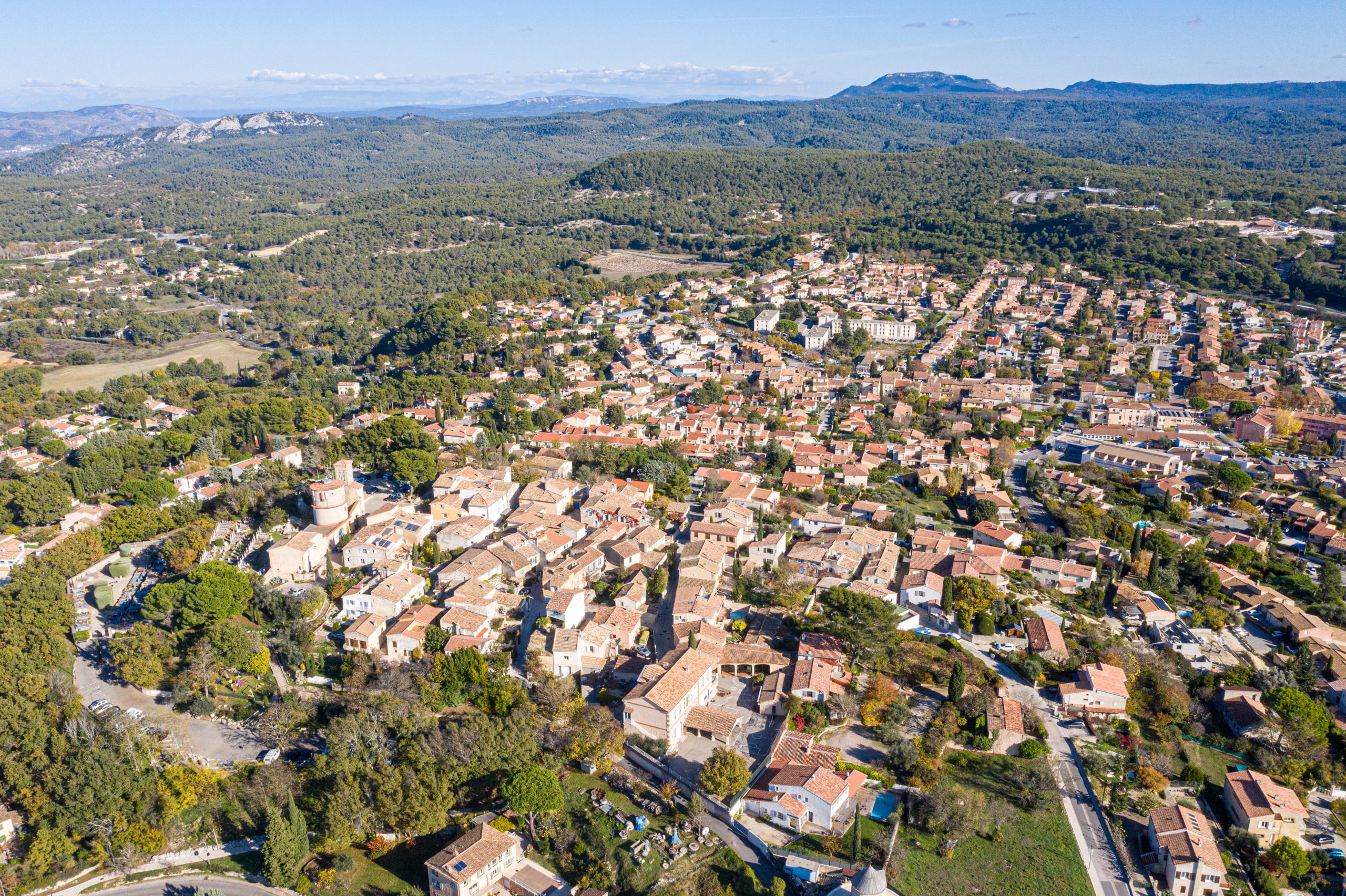 Vue de Venelles