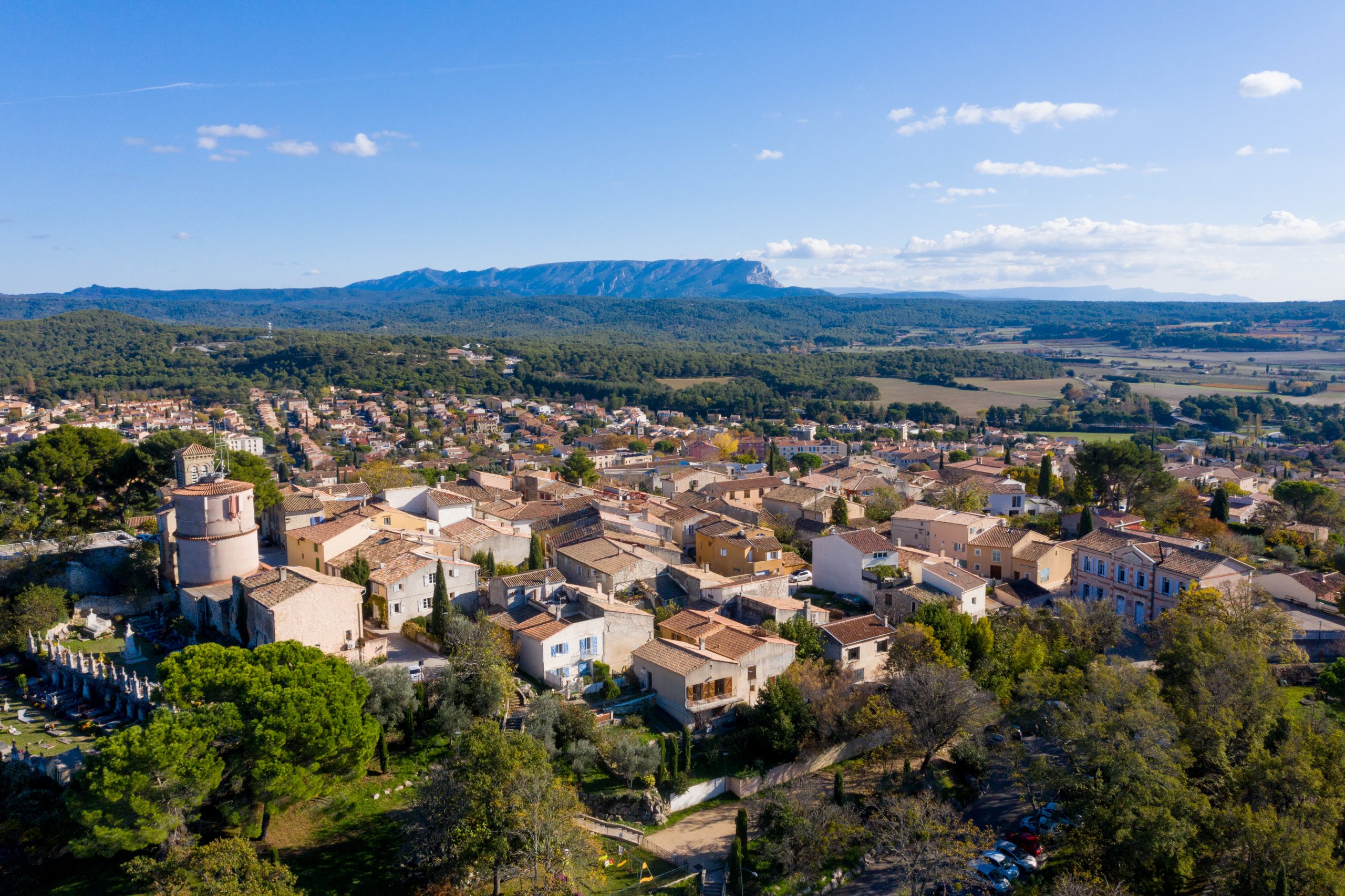 Vue sur Venelles
