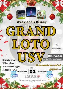 affiche du loto de l'USV