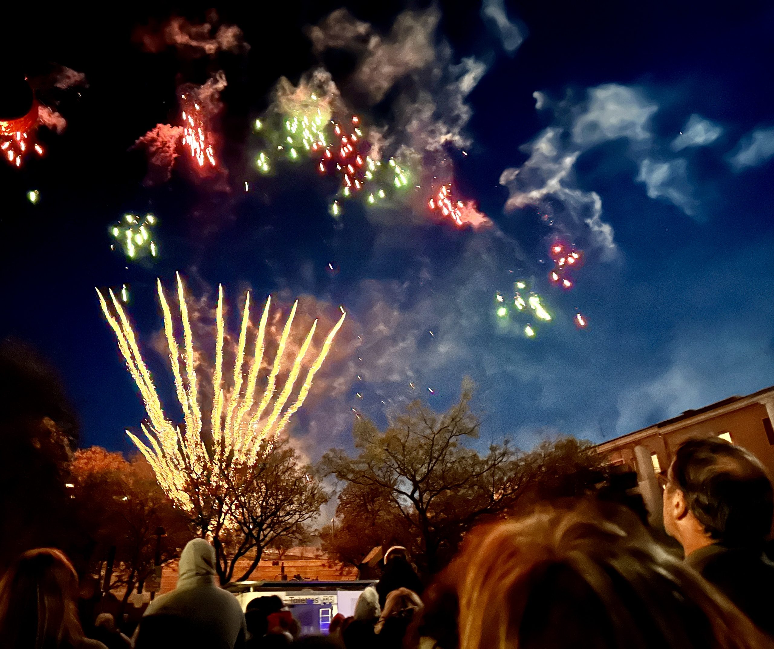 feu d'artifice de Noël en 2024