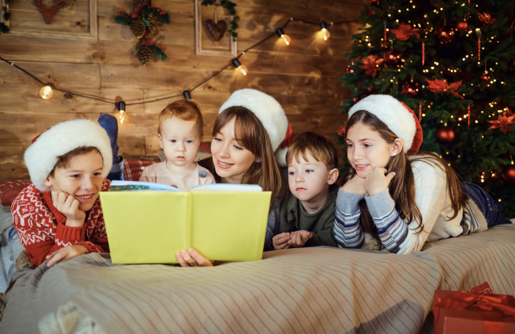 lecture de contes de Noël