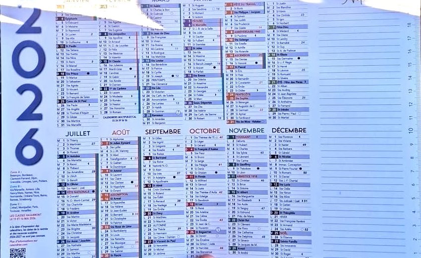 calendrier 2026 arnaque