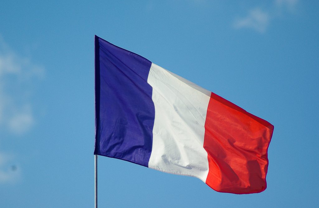 drapeau de la France