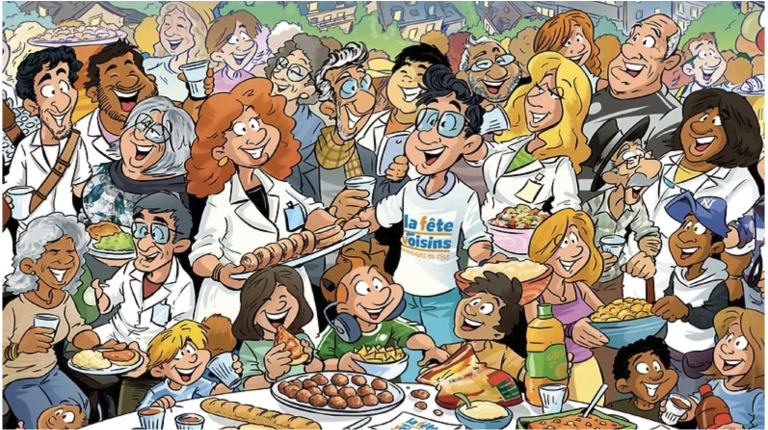 visuel de la fête des voisins 2025