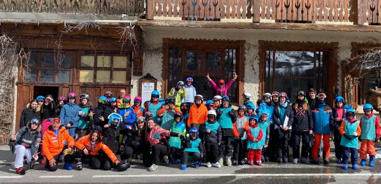 photo du séjour ski avec l'ALSH