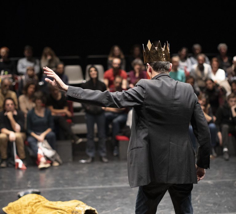 Photo de la pièce de théâtre Hamlet