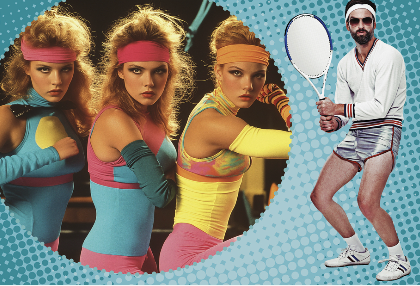 visuel Ven'Ailes retro sport