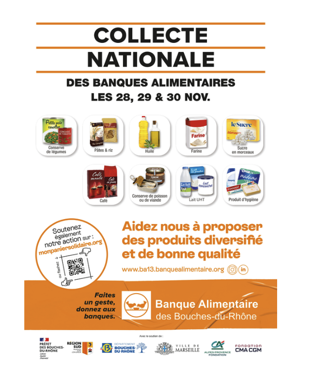 affiche banque alimentaire