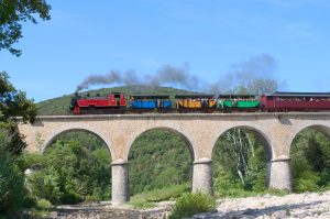 petit train vapeur d'Anduze