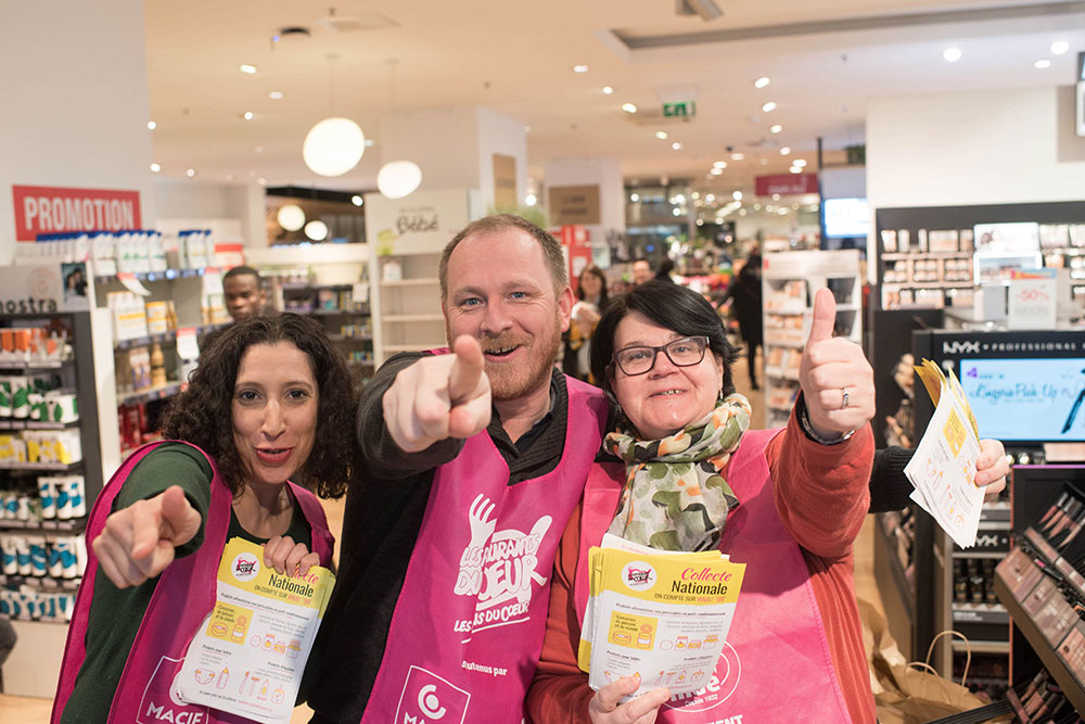 bénévoles des restos du coeur