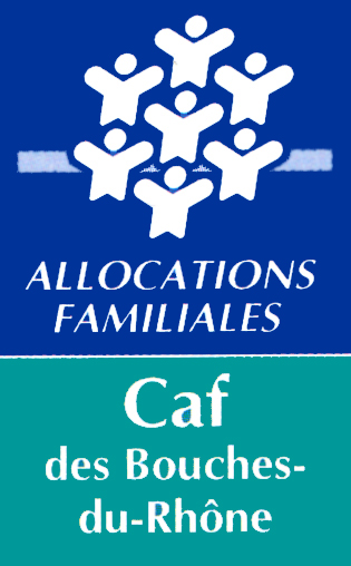 Logo de la CAF des Bouches-du-Rhône