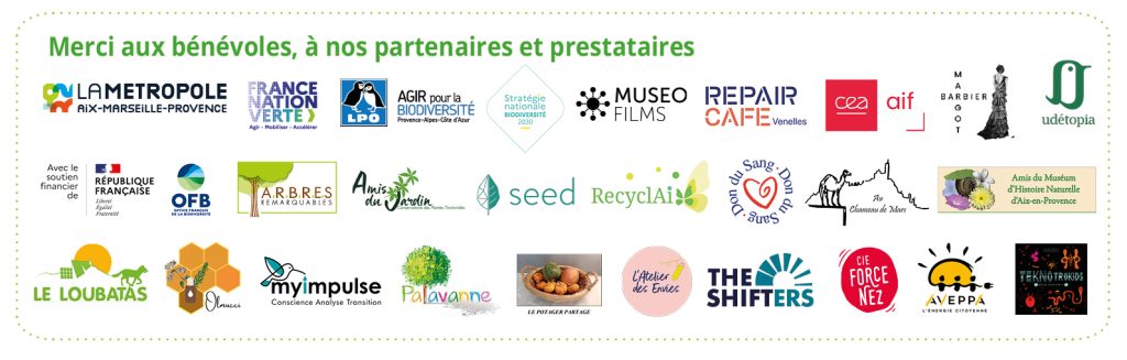logos des partenaires du Venelles Happy Festival