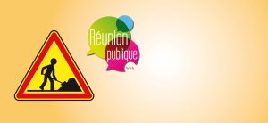 visuel des réunions publiques projets et travaux