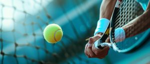 photo de match de tennis adulte