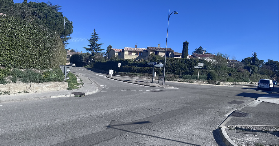 photo de l'avenue maurice plantier actuellement