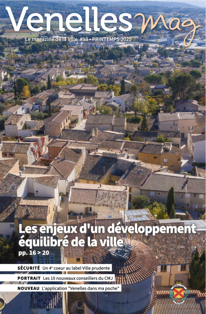 couverture du Venelles Mag #98 - printemps 2025