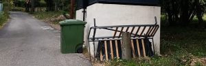 photo de dépôt sauvage de déchets