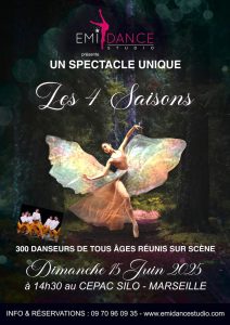 affiche du gala d'Emi Dance