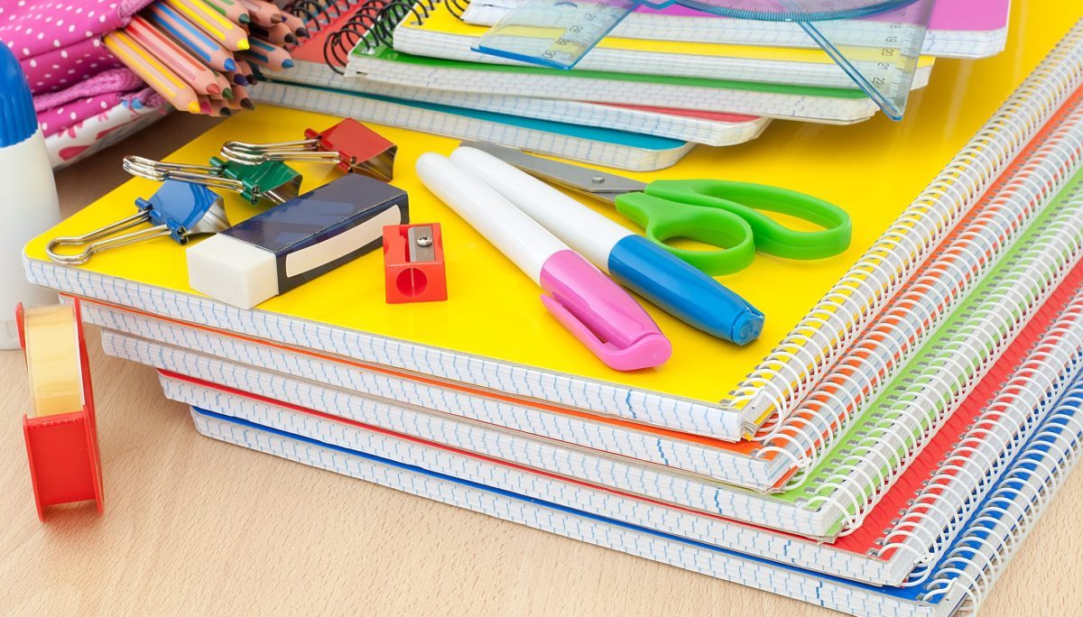 photo de fournitures scolaires