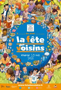 Affiche de la Fête des voisins 2026