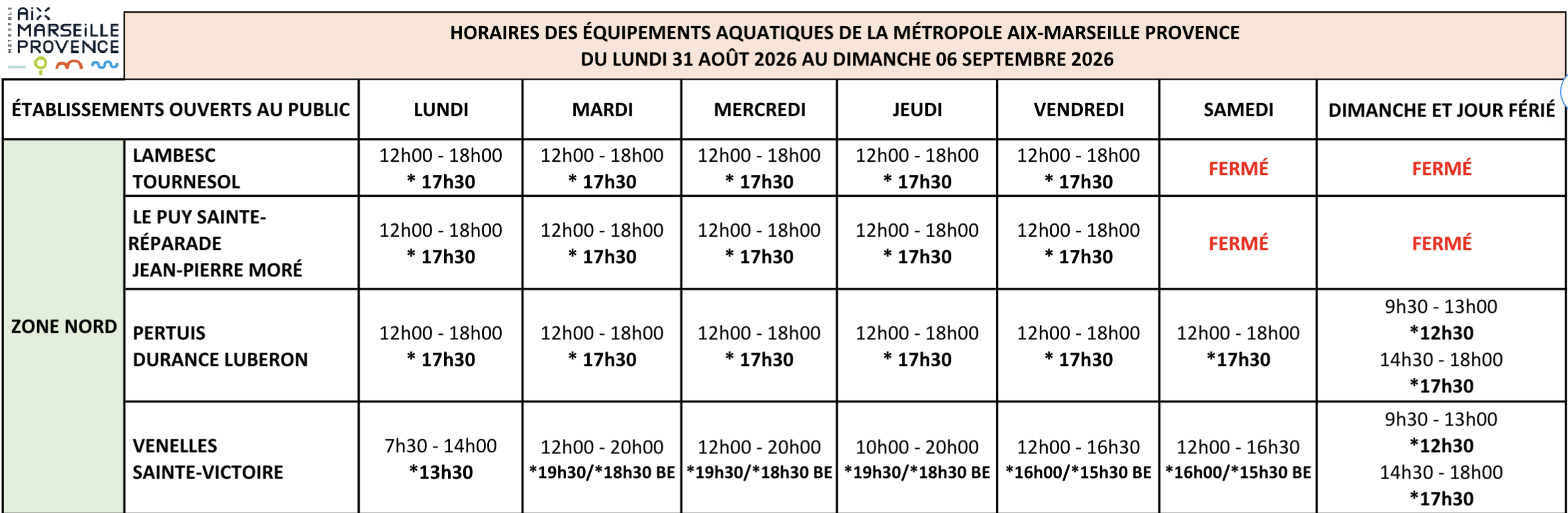 horaires piscines 2026-27 - 1