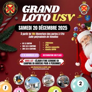 affiche grand loto usv