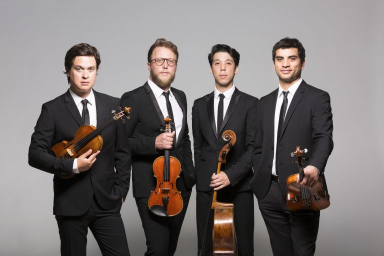 photo du quatuor Van Kuijk