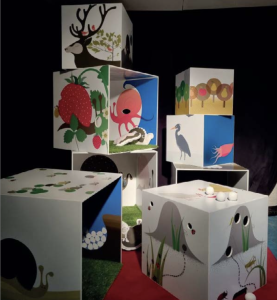 photo de l'exposition jeune public "Joue avec Raymond"