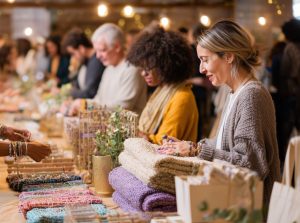 photo d'un marché de créateurs