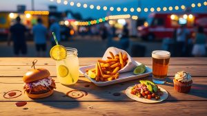 photo de restauration en exterieur