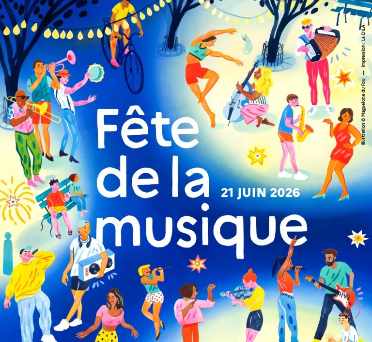 Visuel national de la Fête de la musique 2026