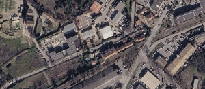 vue aérienne rue de la gare