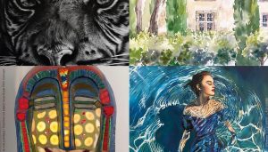 visuel du 6e Salon international des arts plastiques de Peyrolles